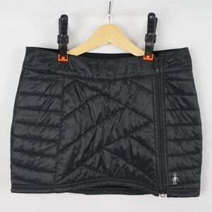 Smartwool Merino Wool Blend Insulated Puffer Skirt Quilted Zip Size Medium